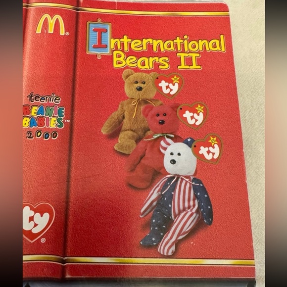 TY Beanie Baby Spangle the Bear Patriotic Collectible 90s McDonald’s USA 1999 - Picture 6 of 8